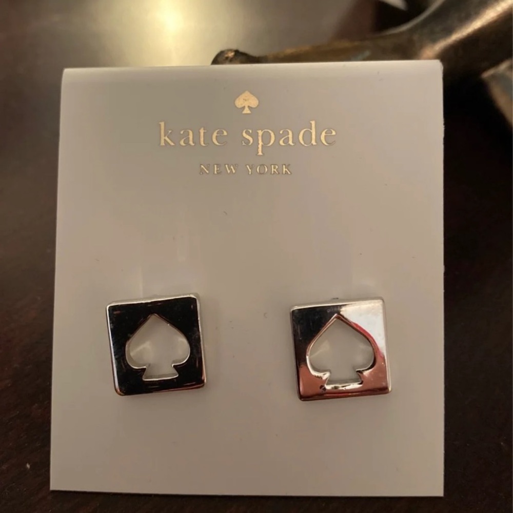 Kate spade silver earrings
